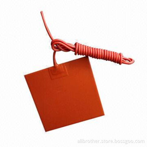 Electric Flexible Silicone Heating Pad, Sized 300 x 300mm